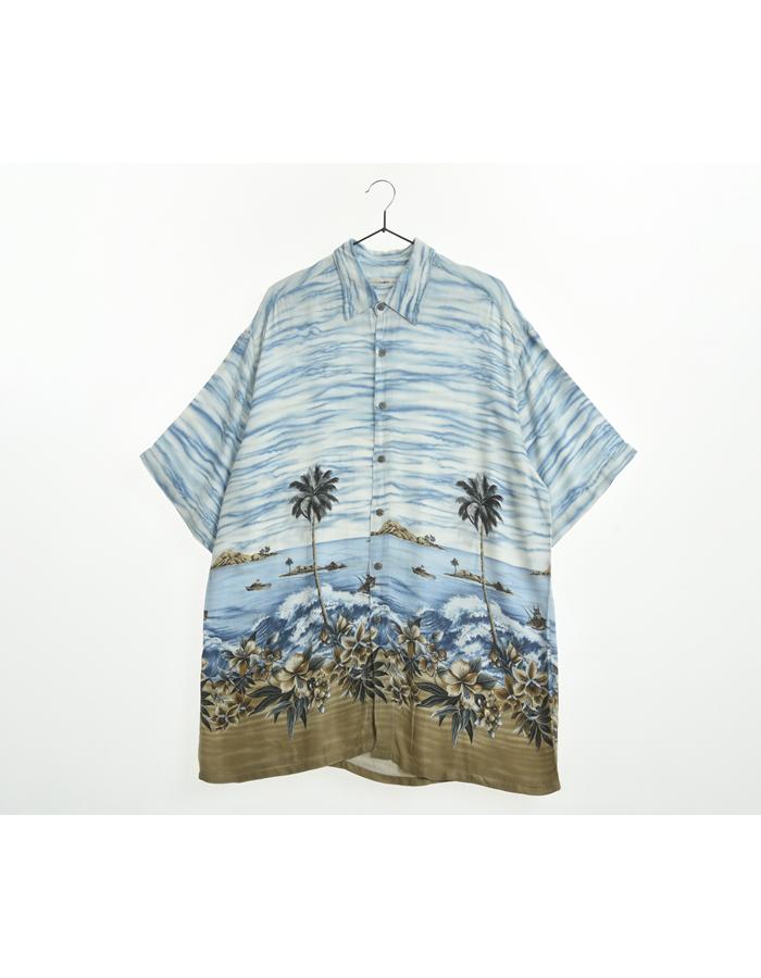 MODA CAMPIA 하와이안 셔츠/MAN XL